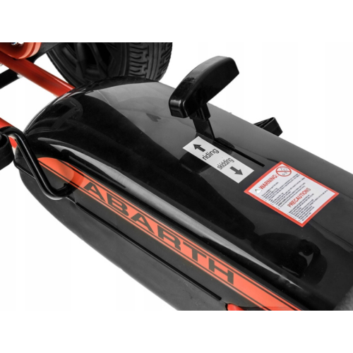 Gokart dla dzieci Abarth Czarny PB9388A